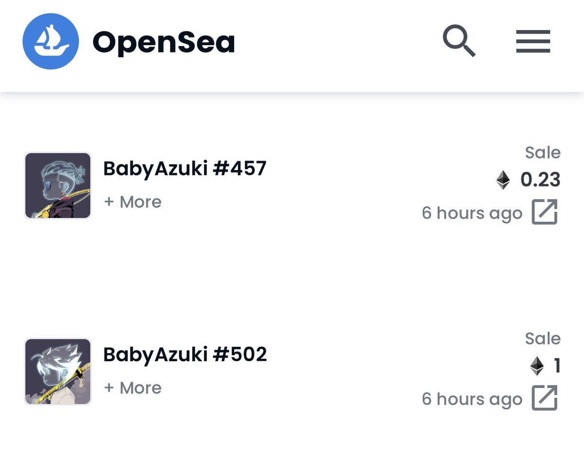 BabyAzukiNFT's tweet photo. Babyazuki Spirit just got sold for 1ETH 🔥🔥🔥🔥🔥🔥🐳🐳🐳 https://t.co/KP3cr6Exis