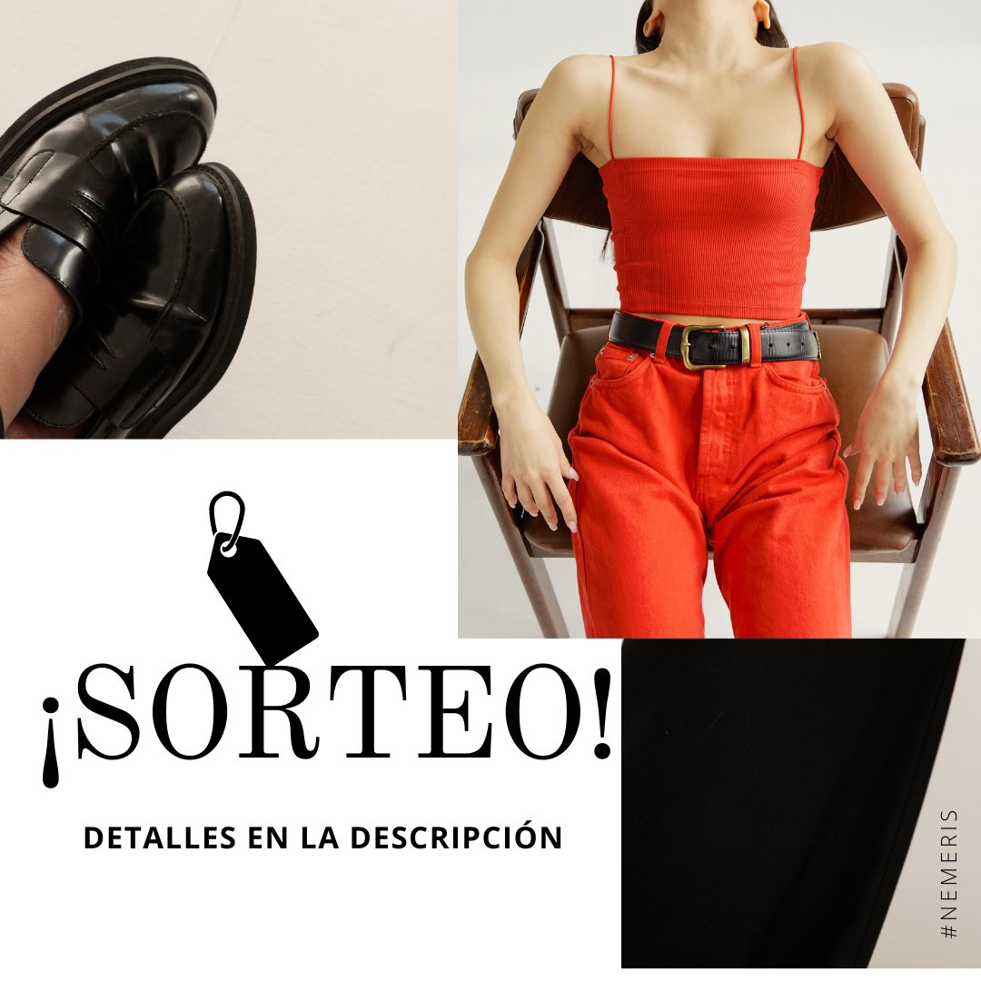 nemerismoda's tweet photo. ¡SORTEAZO! Participa ahora y gana un #descuento de 100€ en nuestra tienda y web. Estos son los pasos para participar:

✅SÍGUENOS en nuestro Twitter e Instagram.
✅DALE LIKE y RETUITEA este post.
✅ETIQUETA a dos amig@s en los comentarios para tener una participación extra.

(+) https://t.co/YKz1g7c7vq