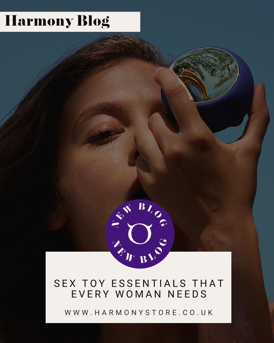 NEW BLOG ALERT! 

Head over to harmonystore.co.uk to read the full article on the top 20 best sex toys for women! ✨