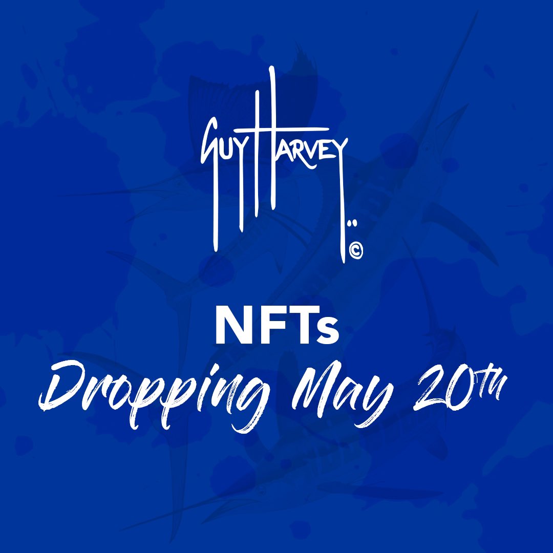 DrGuyHarvey's tweet image. THIS FRIDAY! Stay tuned during the week for more info on our NFT drop! 
#GuyHarvey #GHOF #GuyHarveyNFT