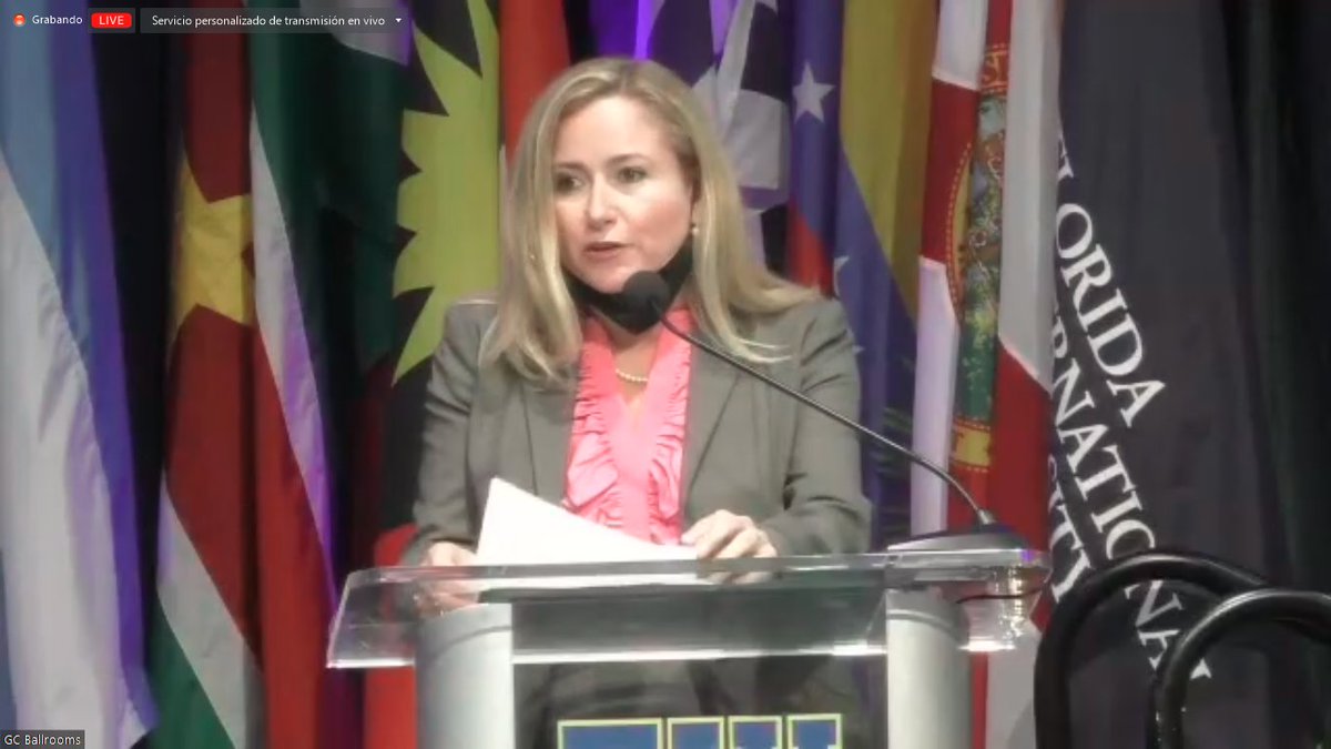 MedinaCasabella's tweet photo. Now, attending 7th Annual #HemisphericSecurityConference (#HSC2022) organized by @FIU Steven J. Green School of International and Public Affairs, in representation of @BroAssoc and #BroAssocUE; thank you very much for the invitation, Dear Colleagues !!! https://t.co/WYwURbmWe0