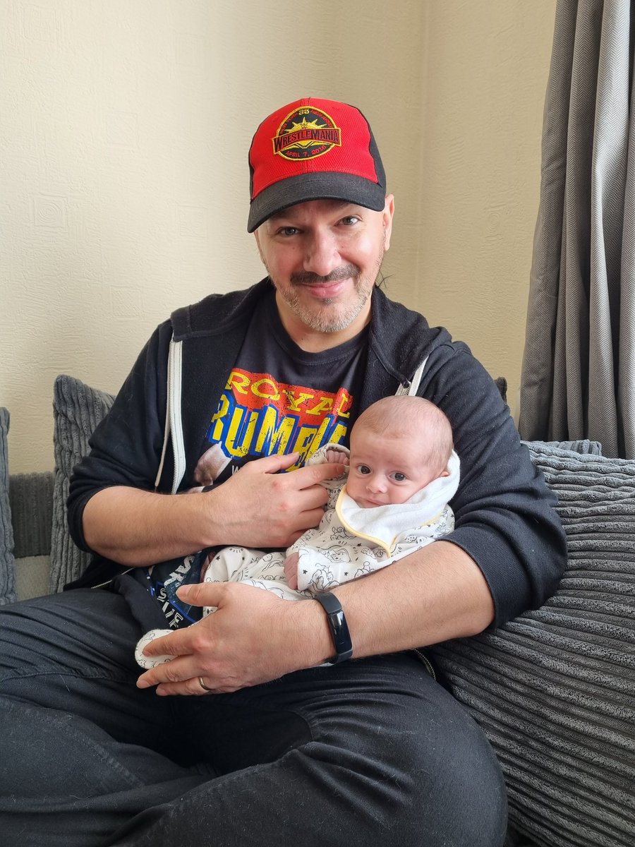 trudles78's tweet photo. I think that someone's smitten. Melted his heart and he knows it. Sharing a grandad and grandson moment.  😍❤️ https://t.co/5n8Pquxfsc