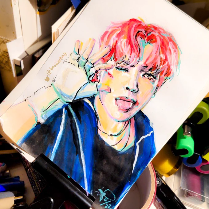 메롱 😜
#ATEEZfanart #ATEEZ #HONGJOONG #홍중 #에이티즈 