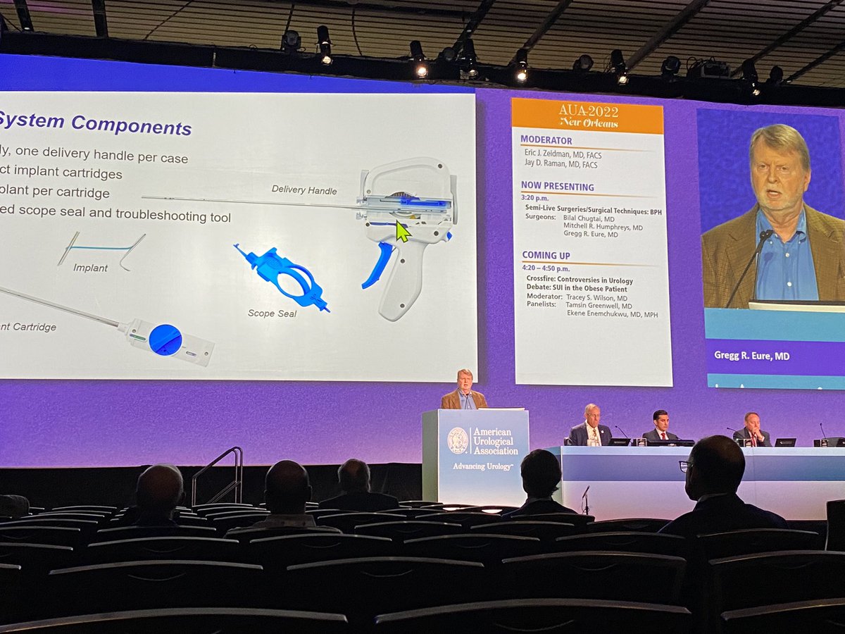 Ricardo R Gonzalez MD (@rrgonzalezmd) on Twitter photo Semi Live BPH therapies at plenary #AUA22 highlighting <a href="/iTind_System/">iTind</a> <a href="/ChughtaiMD/">Bilal Chughtai</a>
#HoLEP <a href="/MayoMitch/">Mitchell Humphreys, MD</a> and advancements with #urolift (how to manage median lobe) <a href="/greggeure/">Gregg Eure</a>
The BPH renaissance continues <a href="/Dr_KevinZorn/">Dr_KevinZorn</a> <a href="/MaleHealthDoc/">Dr. Steven Kaplan</a> Semi Live BPH therapies at plenary #AUA22 highlighting <a href="/iTind_System/">iTind</a> <a href="/ChughtaiMD/">Bilal Chughtai</a>
#HoLEP <a href="/MayoMitch/">Mitchell Humphreys, MD</a> and advancements with #urolift (how to manage median lobe) <a href="/greggeure/">Gregg Eure</a>
The BPH renaissance continues <a href="/Dr_KevinZorn/">Dr_KevinZorn</a> <a href="/MaleHealthDoc/">Dr. Steven Kaplan</a>