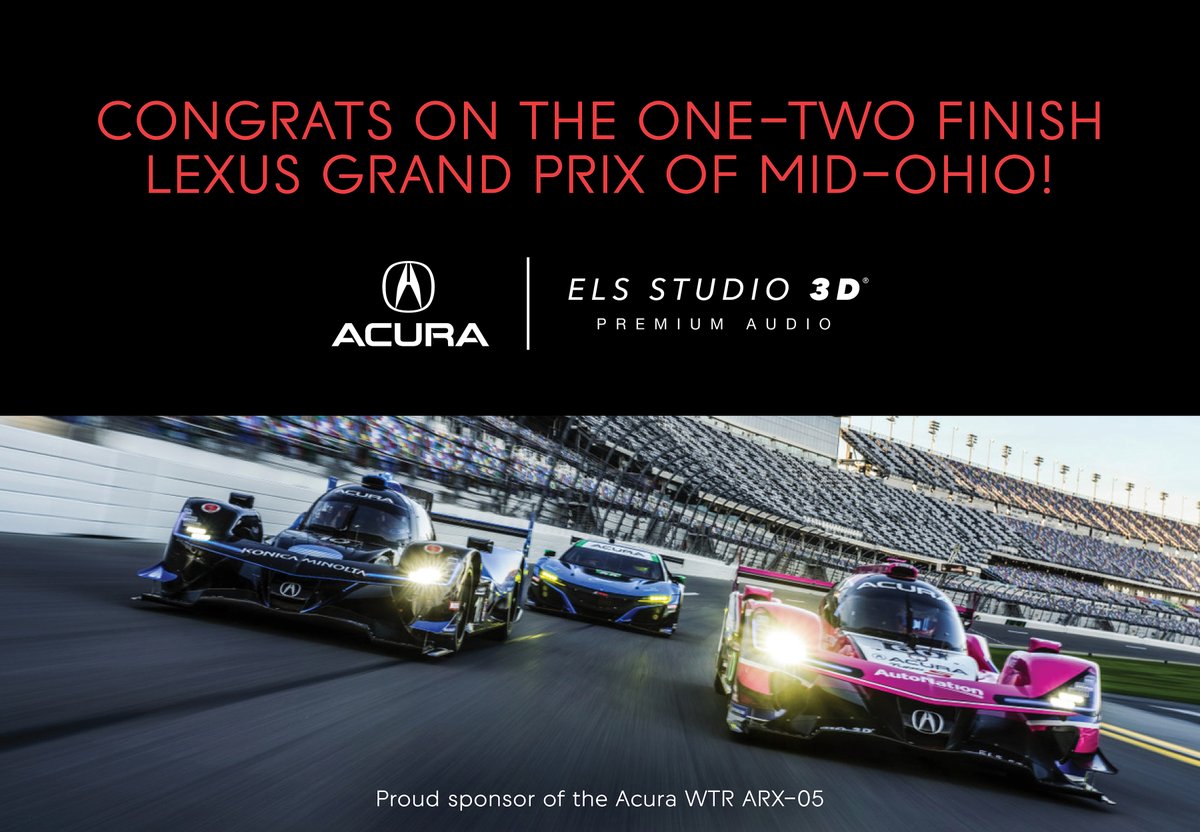 ELSPremiumAudio's tweet photo. ๐ ๐ ๐ ๐ @Acura @RickyTaylorRace #acura #elsstudio3D https://t.co/QsjUlEUmtB