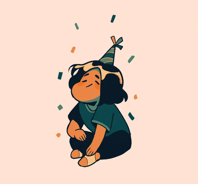 A small celebration today, nothing special or crazy. It's been so nice so far. Thanks to everyone who gave me gentle wishes already. 