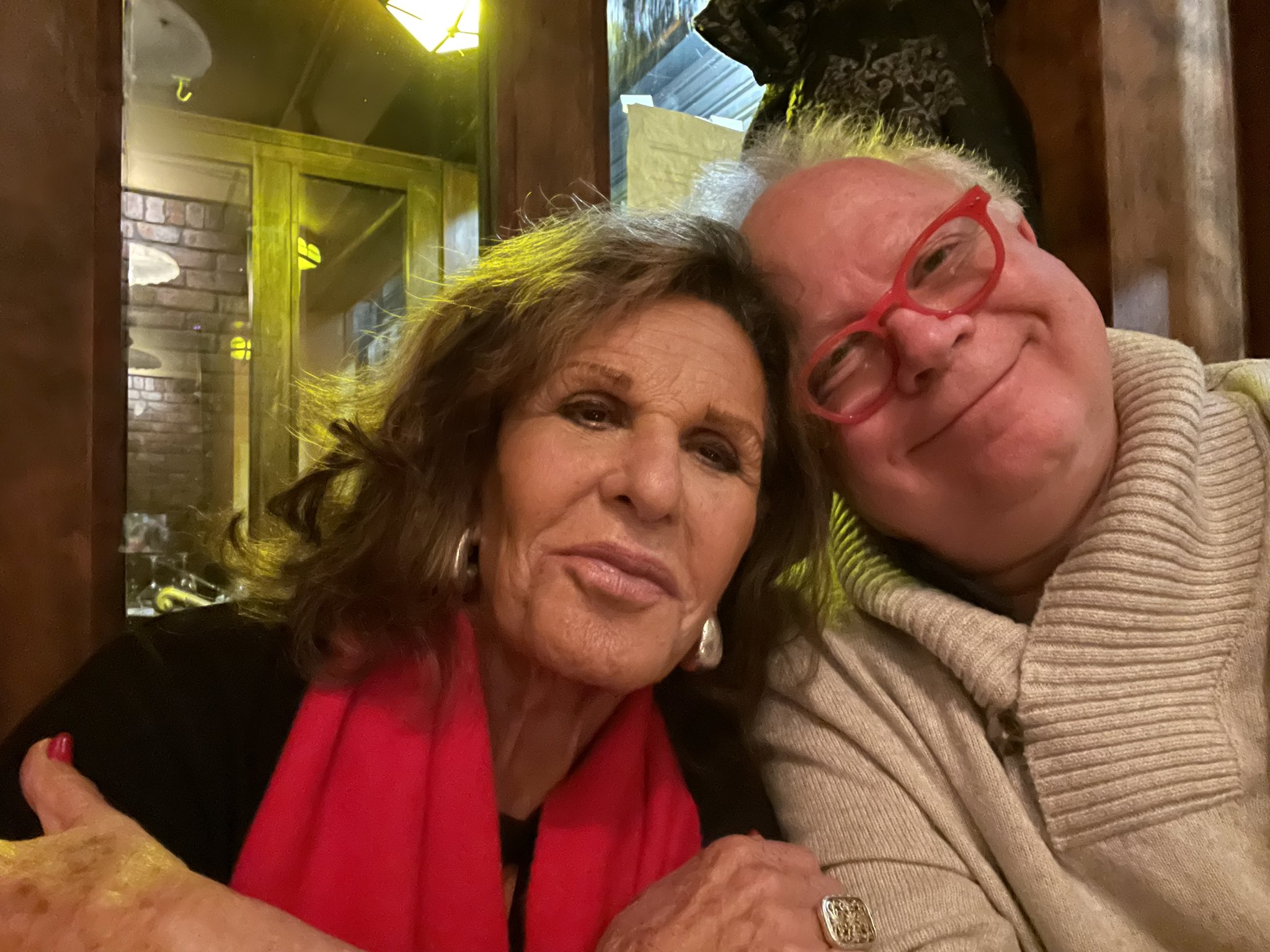 Happy Happy Birthday to my dear friend Lainie Kazan. Enjoy it Lainie and misbehave lots dahlink. 