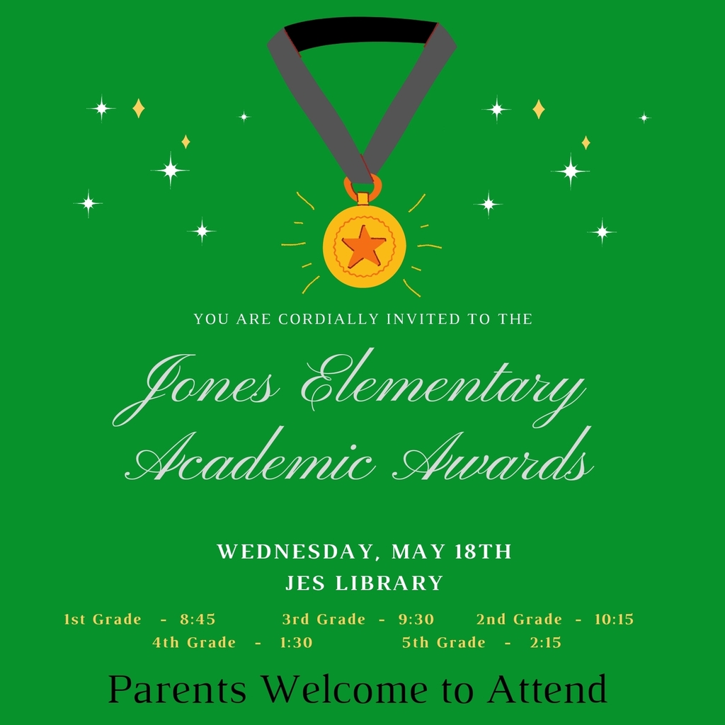 JES_HornsUp's tweet photo. 🏅JES Academic Awards🏅
WEDNESDAY, MAY 18TH
Parents Welcome &amp; will be FB Live Streamed https://t.co/GCAuwCTqpV