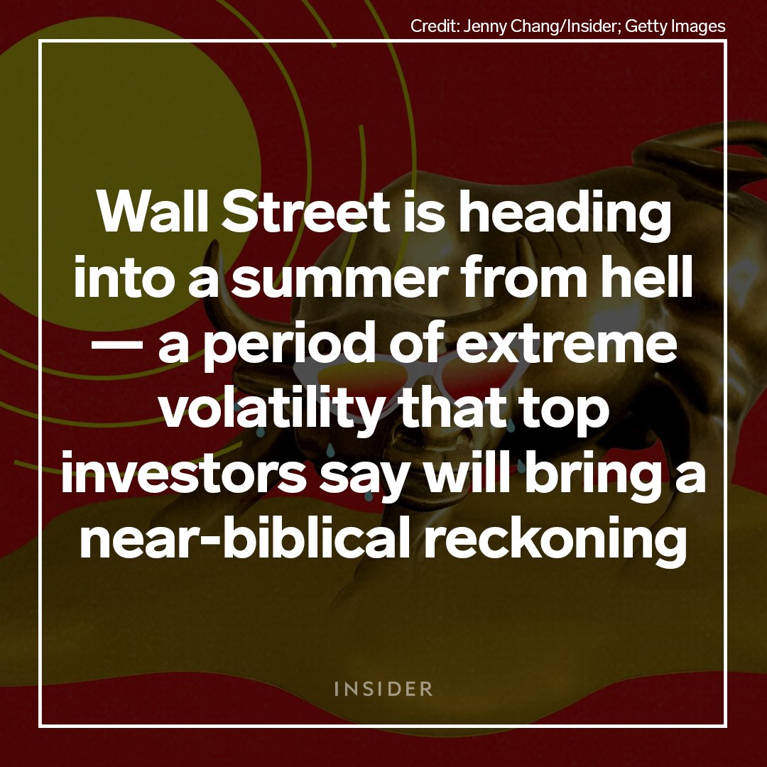 Markets Insider on Twitter to Wall Street's summer from hell