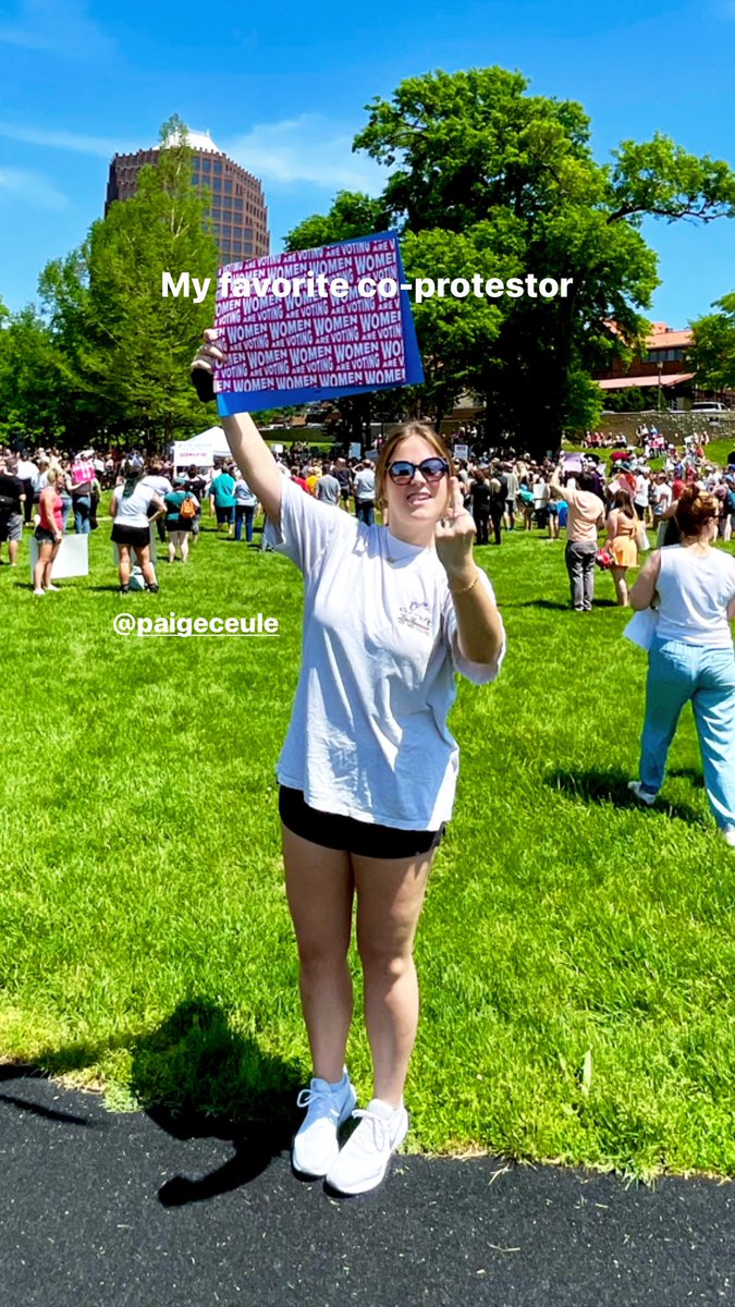 AlexisCeule's tweet photo. @FreeGirlNowNYC @shannonrwatts @MomsDemand @BetoORourke @votefwd @TheActionNet Called my crappy congressmen and then some about RVsW.
Attended the #BansOffOurBodies protest with my 20 yr old daughter yesterday.
Preparing for #WalkTheVote June 4th with @ksmainstream .
Gearing up to dive into @MomsDemand https://t.co/1l491V701b