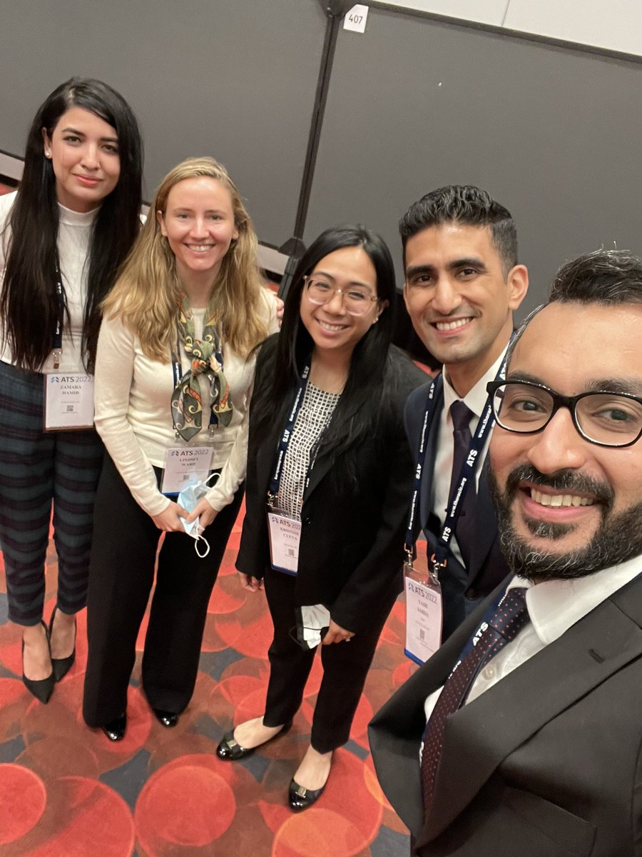 asimamjad76's tweet photo. Day 3; going strong! #ATS2022 @ATS_Assemblies @ATSCritCare @atsearlycareer Nice meeting up with @yashbsarda Cheers to the 212 peeps ! 🎉 https://t.co/pkBg3soZQ7
