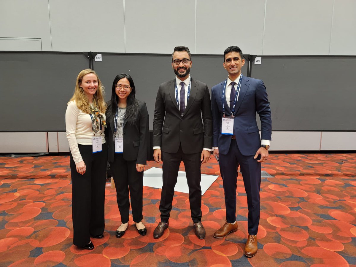 asimamjad76's tweet photo. Day 3; going strong! #ATS2022 @ATS_Assemblies @ATSCritCare @atsearlycareer Nice meeting up with @yashbsarda Cheers to the 212 peeps ! 🎉 https://t.co/pkBg3soZQ7