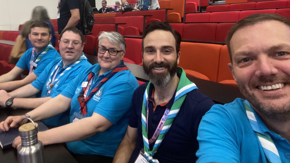 CumbriaScoutsCC's tweet photo. A massive thank you to Neil @CumbriaScouts Transformation Lead along with @DCReiversScouts @DCC_Programme  &amp; @CumbriaCYC working hard to make #CumbriaScouts EVEN better and more accessible to EVEN more people #SkillsForLife #BaseCamp22 https://t.co/0Yq48VUxtN