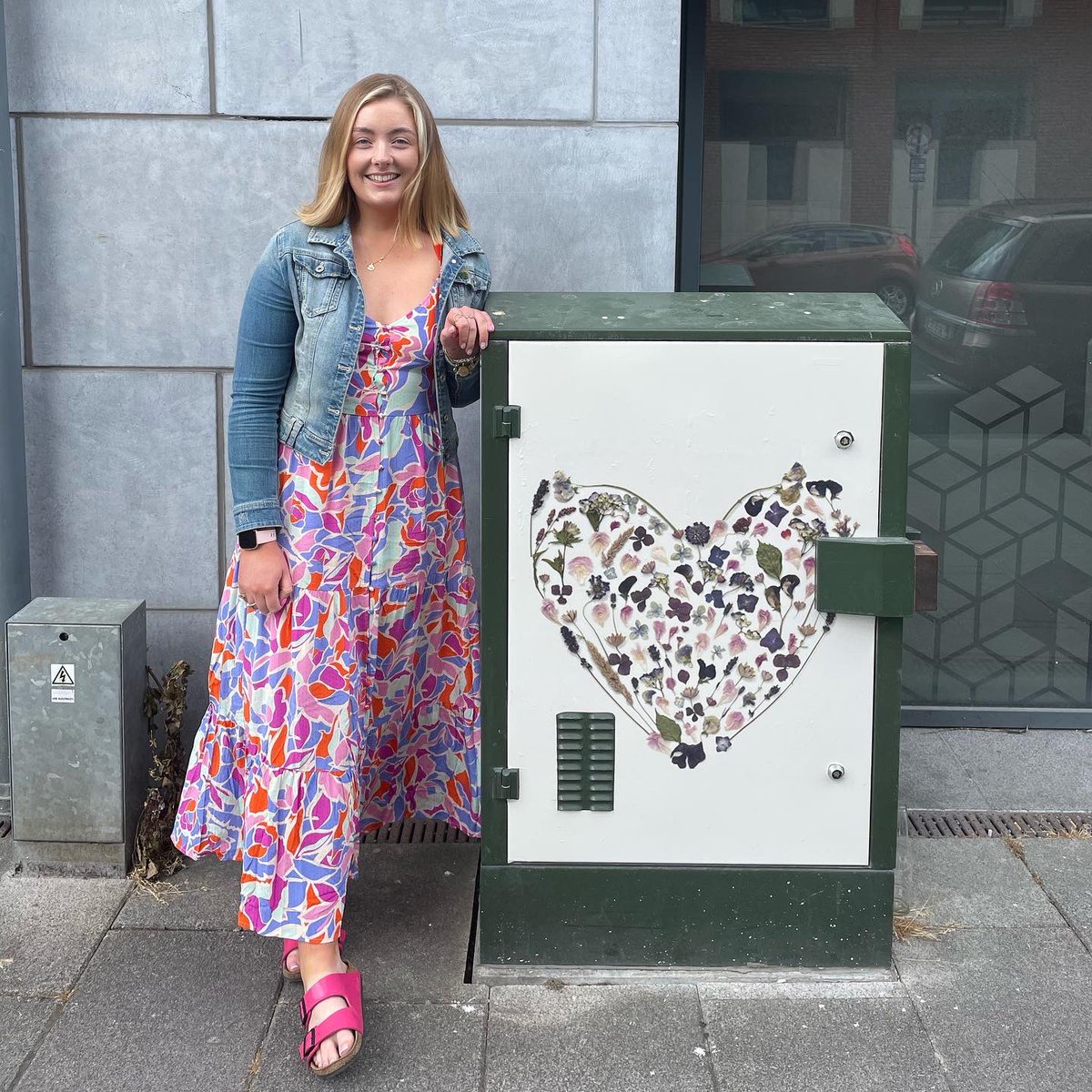 Delighted to see my Happy Heart featured as part of <a href="/DrawOut/">Draw Out - Urban Exhibitionists</a> a fantastic initiative to decorate our city!