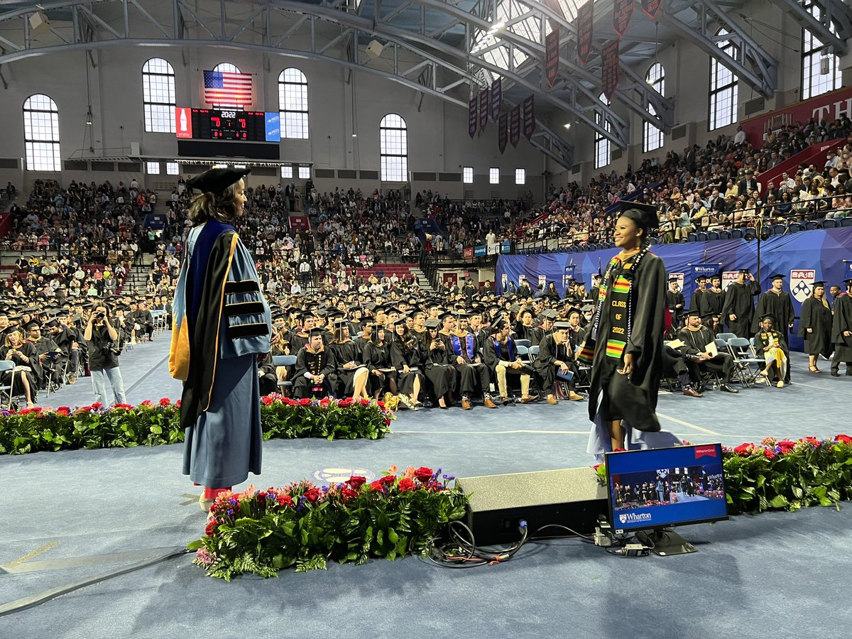NRothbard's tweet image. Congrats to the @Wharton class of 2022. Happy to be a part of this journey and joyous day!