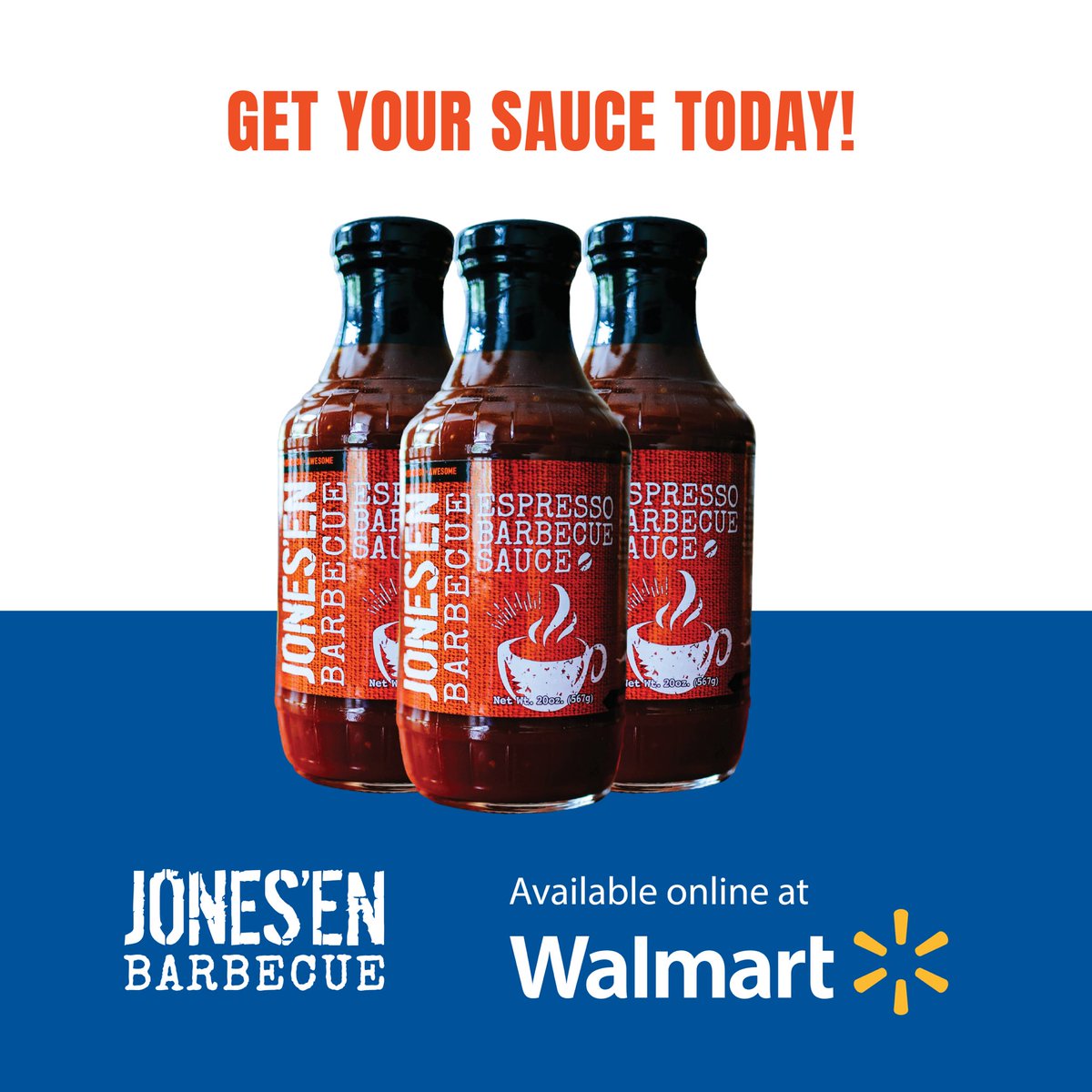 jonesenbbq's tweet photo. Jones’en now available online @Walmart https://t.co/dGdj82ODGi #BBQ #grilling #barbecue #Coffee https://t.co/UTxENV6bLk