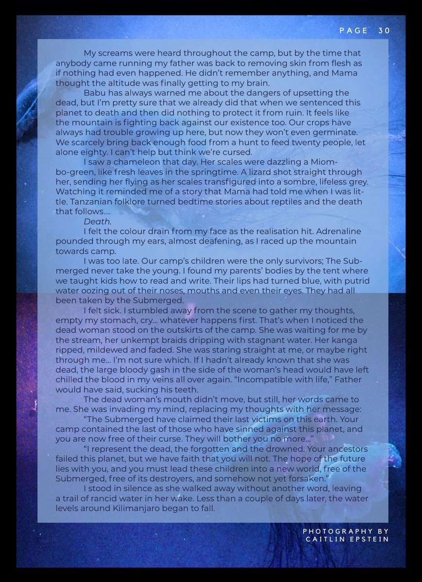 ItsRiziki's tweet photo. Issue Four of @TheChannel_Sus is now available, featuring my Africanfuturistic short story 'The Submerged'! A big thank you to The Channel for publishing my writing in their magazine! You can read the full issue here: https://t.co/Z8CvSOMrg6 🌊💫 https://t.co/Uh6PYg8hfU