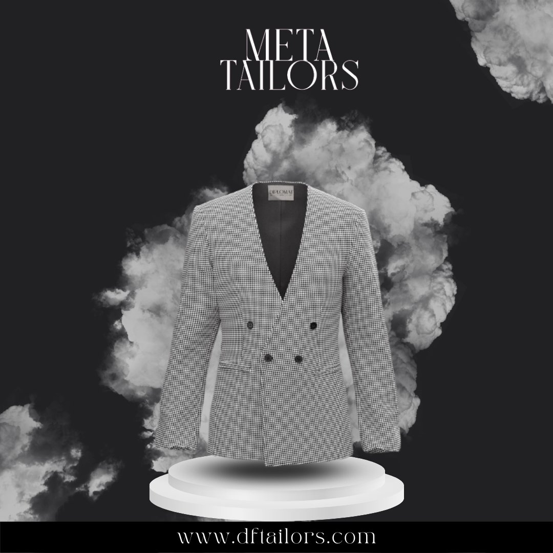 MetaTailors_NFT's tweet photo. ▪️“Color is descriptive.
Black and white is interpretive”.♟
▪️Double Breasted Blazer Without Lapel is out now!✨
#nfts #nft #nftwear #nftart #nftcommunity #nftlearningplatform #nftlaunch #nftcollectors #nftdrop #nftcollectibles https://t.co/1C3wXwt4Gk