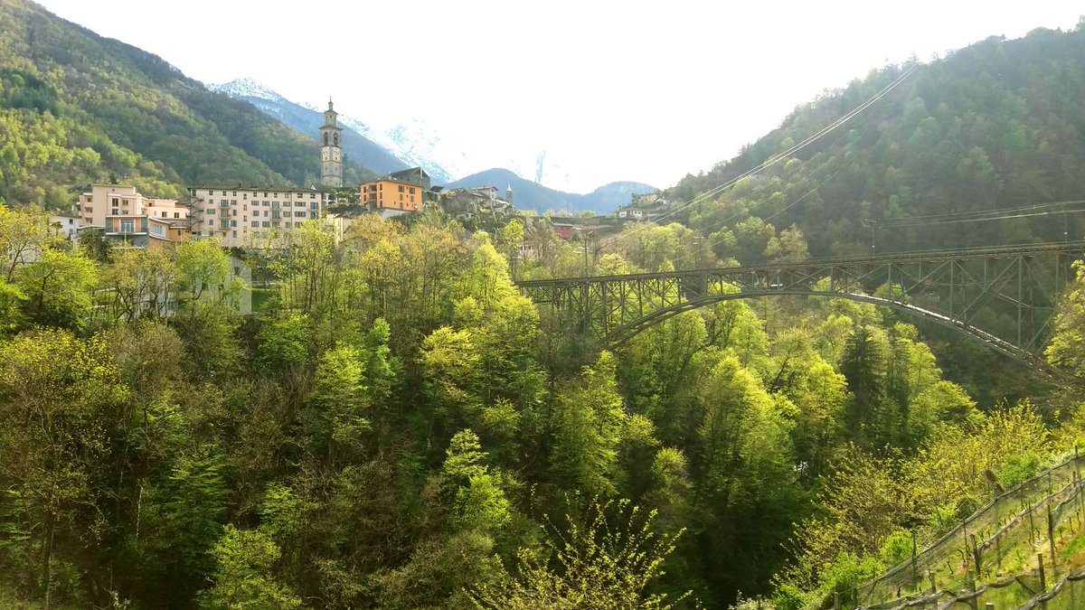 standseilbahnen's tweet photo. Intragna - Centovalli - visit this beautiful village and the highest church tower in Ticino - Intragna - der höchste Kirchturm im Tessin #intragna #ticino #tessin #centovalli #Schweiz #Switzerland https://t.co/Yk38gWu7tX