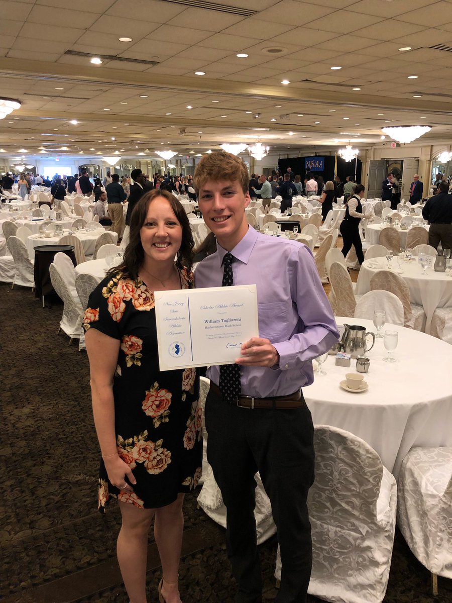 HHSTIGERS's tweet photo. Congratulations to Hackettstown HS Senior Will Tagliareni for being selected as a NJSIAA Scholar Athlete !!! #TigerProud https://t.co/nLAh6Gof5P