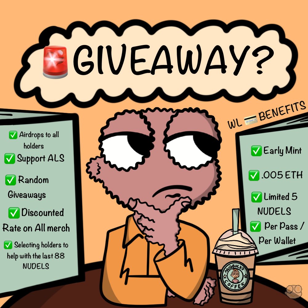nudelsnft's tweet photo. So much food around and all We can think about are NUDELS! 

🚨 WL Pass Giveaway
🍀Choosing 5 Lucky Winners

✅ Like &amp; RT
✅ Join Discord https://t.co/XqvFc2Yi63
✅ Follow @nudelsnft 

Comment Wallet Address ⬇️

📣Winners in 24 Hrs

#NFTGiveaways #NFTs #NFTGiveaway https://t.co/YV6y0tyvwO