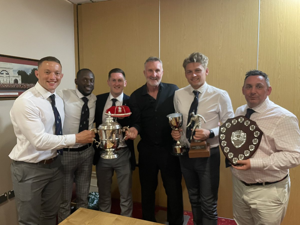 sapperfootball's tweet photo. What an amazing weekend at the @sapperfootball reunion / Presentations Evening. So many pictures to share but will share some of them over the next few days. @AlanMcInally @Simon_Stockers @ChairmanREAFC @TrusteeArmyWF @glish105 @stubbsy459 @ALAN99835321 @SGCampbell29 https://t.co/97OIWFjpax