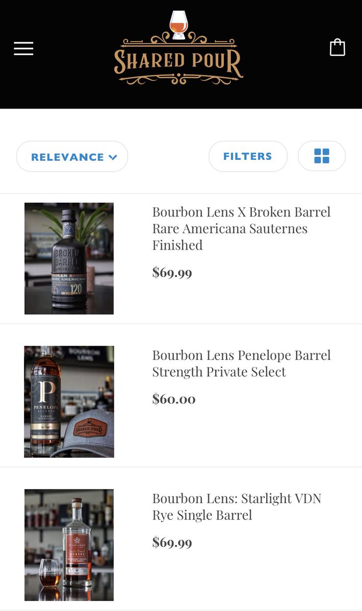 Looking to pick up a new whiskey? Check out our single barrel selections from <a href="/SharedPour/">SharedPour</a> which ship to your door in 2 Days!  Featuring picks from <a href="/BrokenBarrelW/">Broken Barrel Whiskey</a>, Starlight Distillery, and <a href="/PenelopeBourbon/">Penelope Bourbon</a>. #BourbonLens sharedpour.com/pages/search-r…