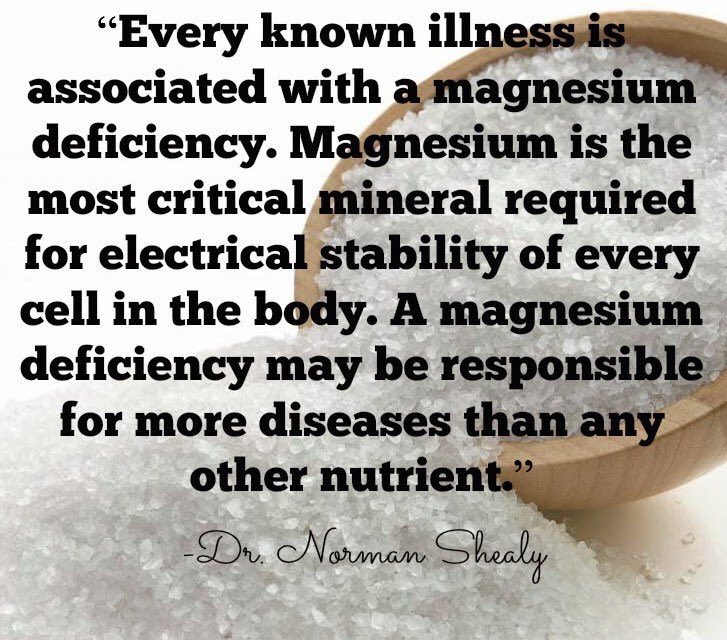 Magnesium Glycinate absorbs lower in the digestive tract than other forms of Mg. This prevents intestinal dumping &amp; the Glycine aids in better sleep &amp; moods b/c it passes thru the blood brain barrier. Metabolic Maintenance has a good pharmaceutical grade  us.fullscript.com/welcome/drwrig…