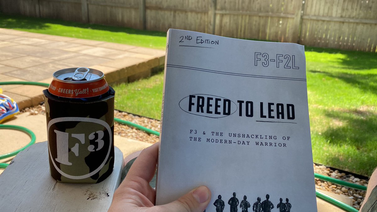 F3_Helpdesk's tweet photo. Taking in some wisdom from @DreddCNC and @trwhitmire_OBT while the kids play in the yard. 

@F3Nation #freedtolead @F3Alliance https://t.co/wgx7DNb75G