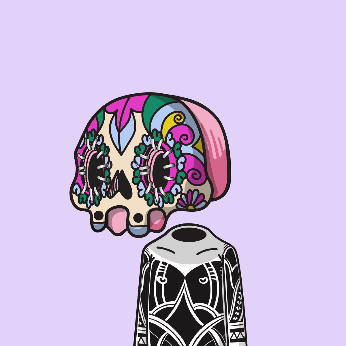 maddhasherr's tweet photo. @thenftmillenni1 @los_muertosNFT 👋💀 https://t.co/P3O7XUBeCg