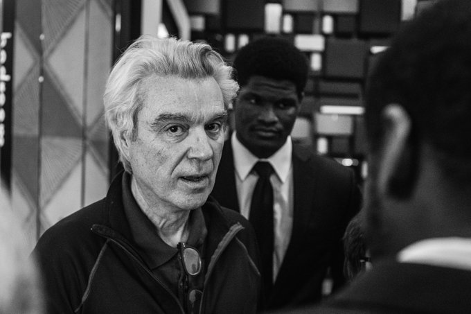Happy Birthday to \"Born Under Punches\" David Byrne from the Photo 