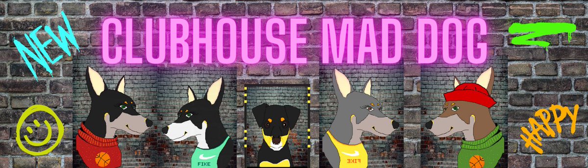 ClubhouseDog's tweet photo. New Collection !!!🔥🔥🔥
Clubhouse Mad Dog🐶🐶
Follow 👇👇👇
@ClubhouseDog 
❤ and 🔂 https://t.co/ZsaQNunEvy