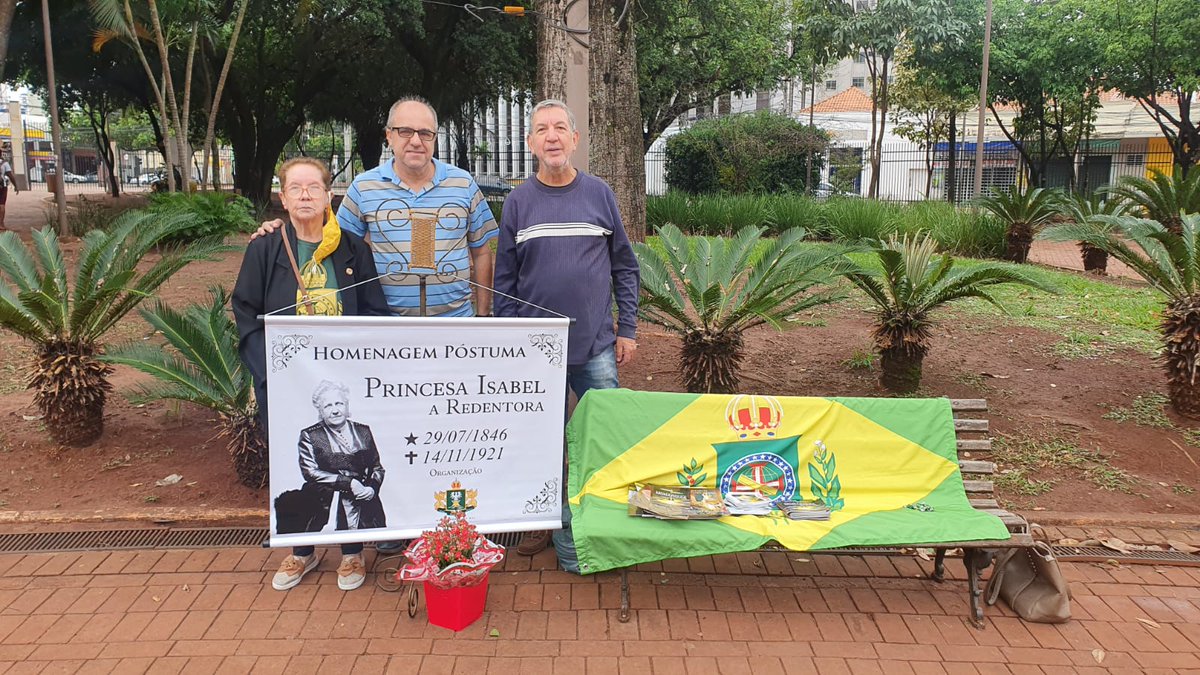 confembras's tweet photo. Atos em memória à Princesa.
Viva a Redentora!!
#IsabelRedentora https://t.co/1Kz3ArPNX9