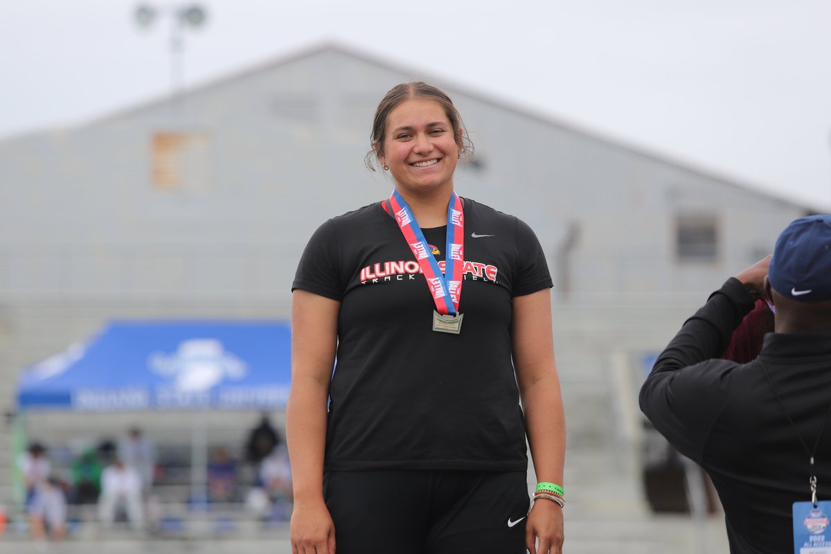 Yeah, <a href="/taylor_kesner/">taylor_kesner</a> just did THAT ‼️

Kesner is the runner-up in the discus with a throw of 48.63m (159-6)!

and...SHE'S JUST A FRESHMAN