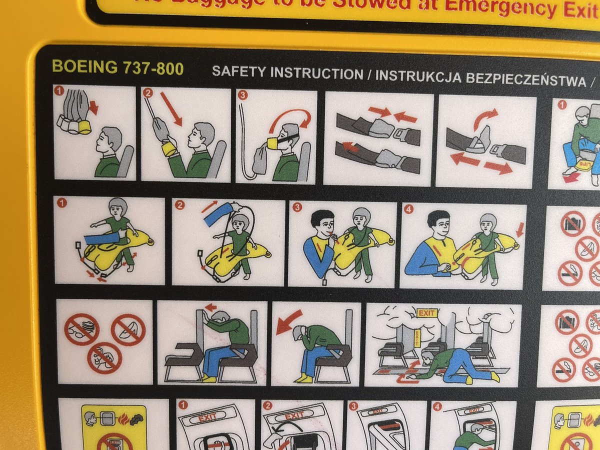 Santanolion's tweet photo. @PiedrahitaLuis por favor Luis comenta donde quieras las ilustraciones de la seguridad de Ryaner en sus aviones , se que verás lo mismo que yo, el dibujante debería ser un principiante https://t.co/7CRBWyH3CZ