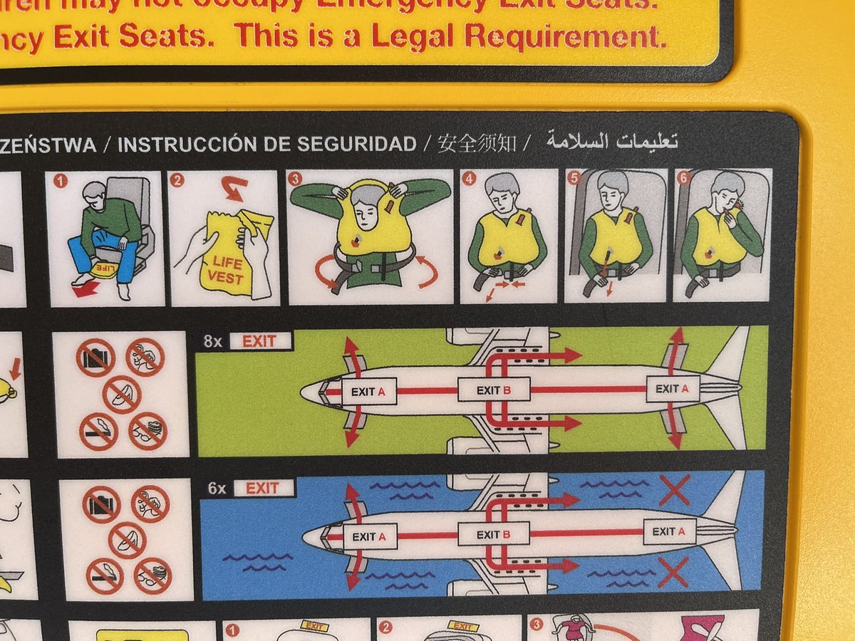 Santanolion's tweet photo. @PiedrahitaLuis por favor Luis comenta donde quieras las ilustraciones de la seguridad de Ryaner en sus aviones , se que verás lo mismo que yo, el dibujante debería ser un principiante https://t.co/7CRBWyH3CZ