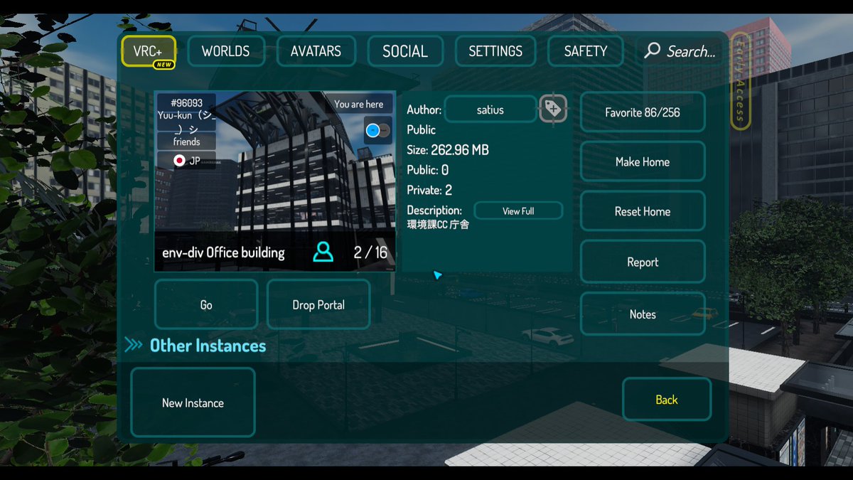 DomYuu013's tweet photo. "Env-Div Office Building"
Created by: satius
Short Link: https://t.co/YJn3lfJZ8Z
#VRChat_world紹介
#RealisticWorld
#ambiente
#ambientmusic https://t.co/TapXhhmW3T