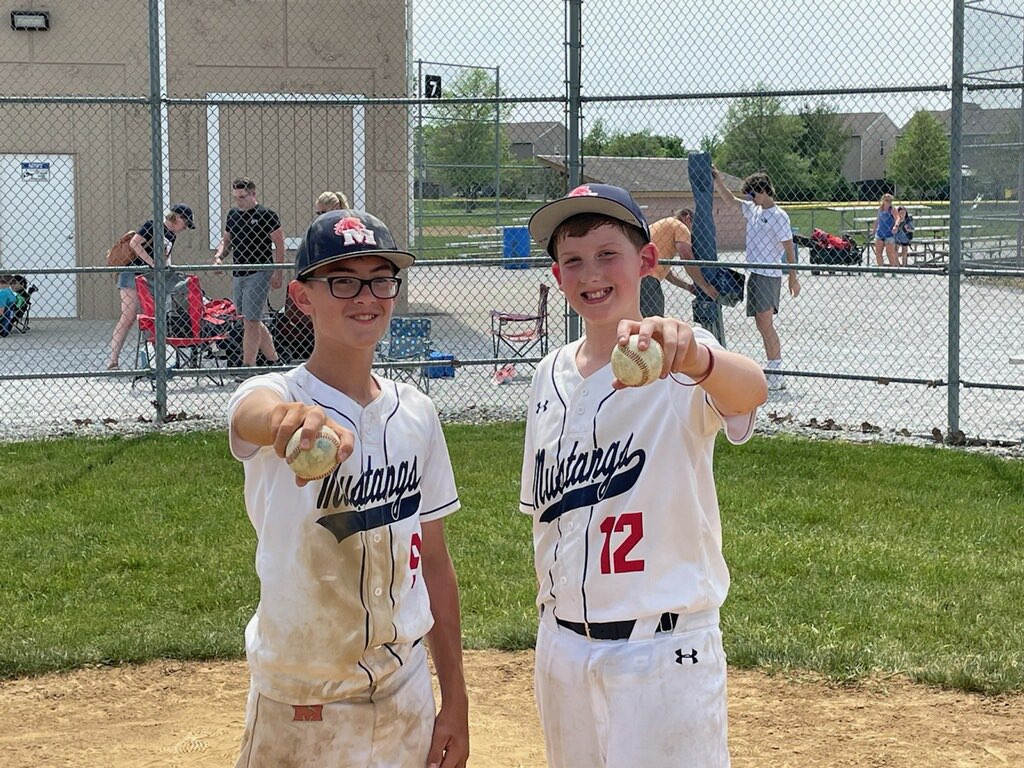 2-1 on the day at the 12U Beast Mode games for 3rd place. Played at 10, 12 and 2.  Boys were exhausted. A. Countryman and Braxton S. Both hit their first home runs of the season. <a href="/RoundTripperAca/">RoundTripper Academy</a> <a href="/1MustangsNation/">Indiana Mustangs</a>