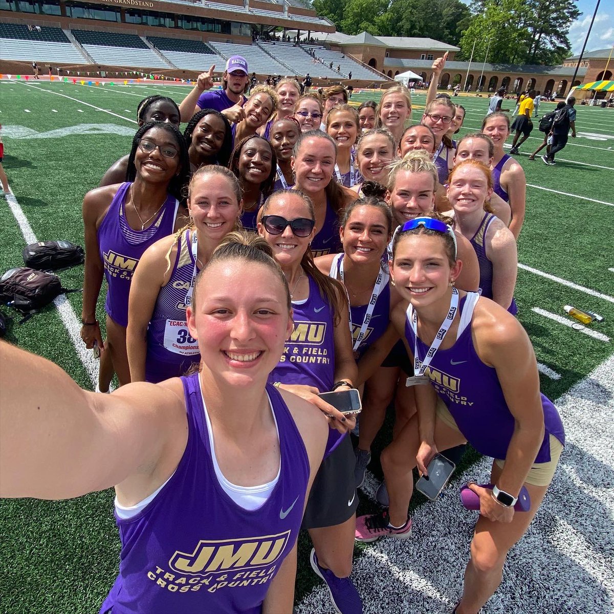 JMUTFXC's tweet photo. For the first time in program history… WE ARE ECAC CHAMPS!!!!!! 🏆🥇

#GoDukes https://t.co/Kn25U6Aq38