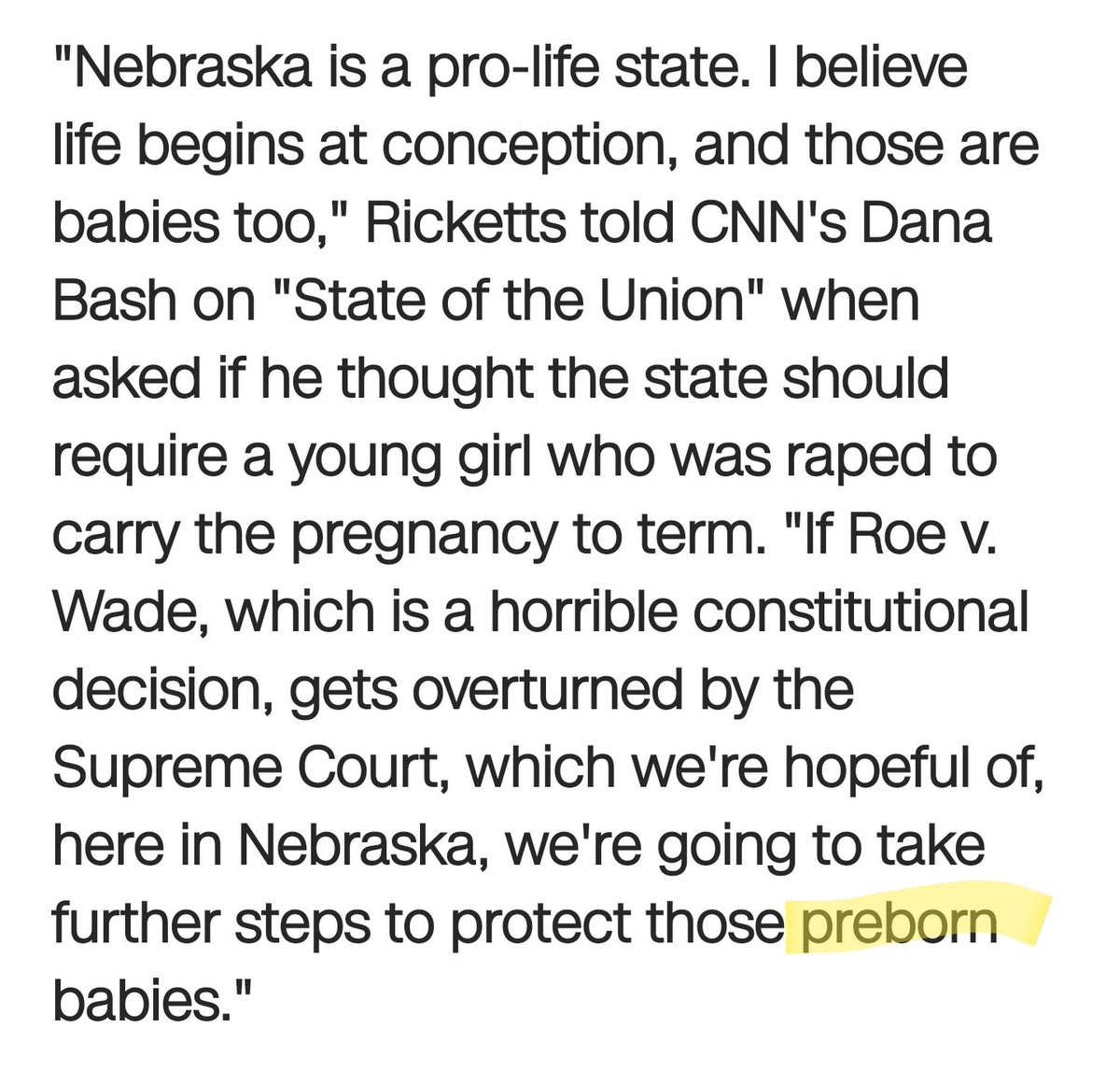 citizenobserver's tweet image. "Preborn" "Unborn" SMH
#NotBorn