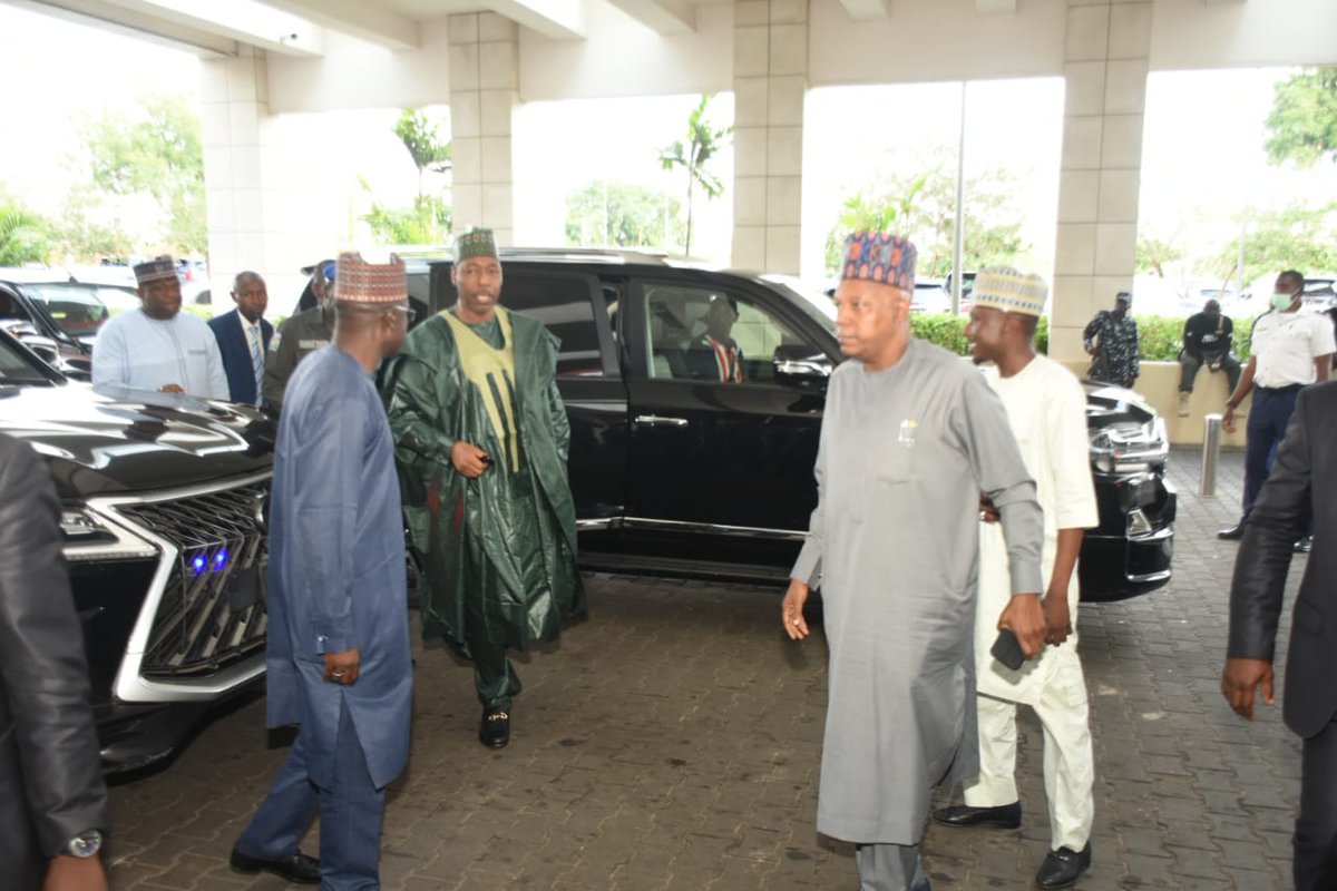 GovBorno's tweet photo. 2023: @ProfZulum, @KashimSM screened by @OfficialAPCNg in Abuja.. https://t.co/akPi6mOEft https://t.co/E4nntrpvMT