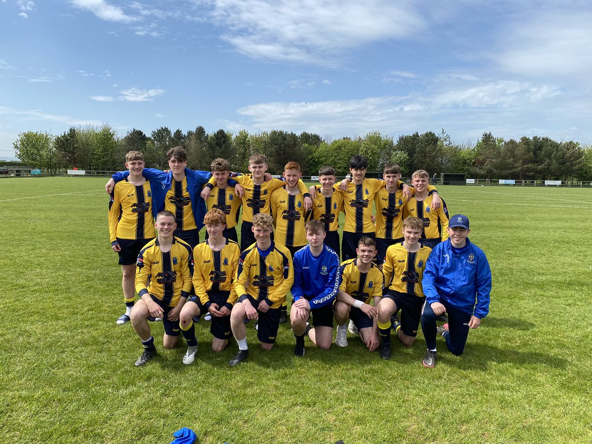 Congratulations to our u17’s who today secured the league with a 6-1 victory, fully deserved after a great season <a href="/nfleagues/">Northumberland Football Leagues</a> @EV2Sportswear