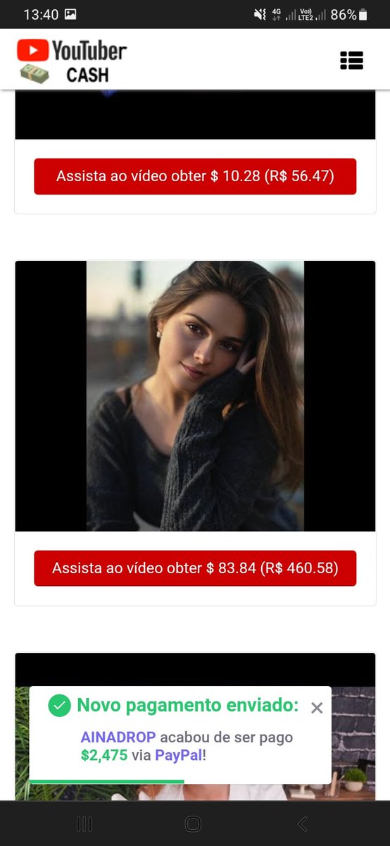 mufinha's tweet photo. inscreva-se para receber um bônus de 10 dólares americanos para novatos!  Ganhei mais de 200 dólares americanos assistindo ao vídeo aqui, então você pode experimentar.  https://t.co/lNwI9FyeYZ https://t.co/8AFBh31GdO