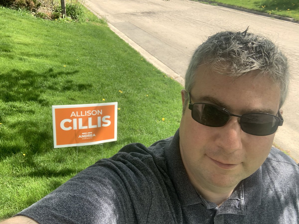 It’s getting awfully bright out here with all these 🍊 @AllisonCillis signs in #FlamGlan. Want one? Order yours here: allisoncillis.ontariondp.ca/request-sign?s…