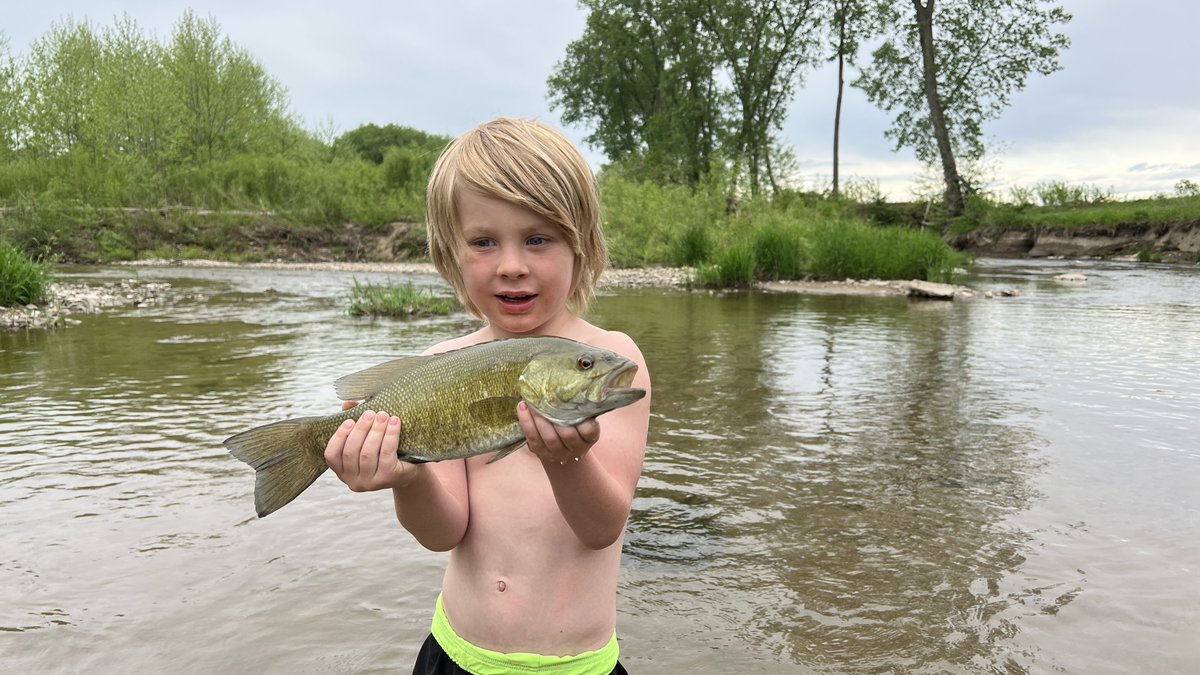 landco's tweet photo. Smallmouth action picking up on the Kickapoo! https://t.co/G1NIqXwqBb