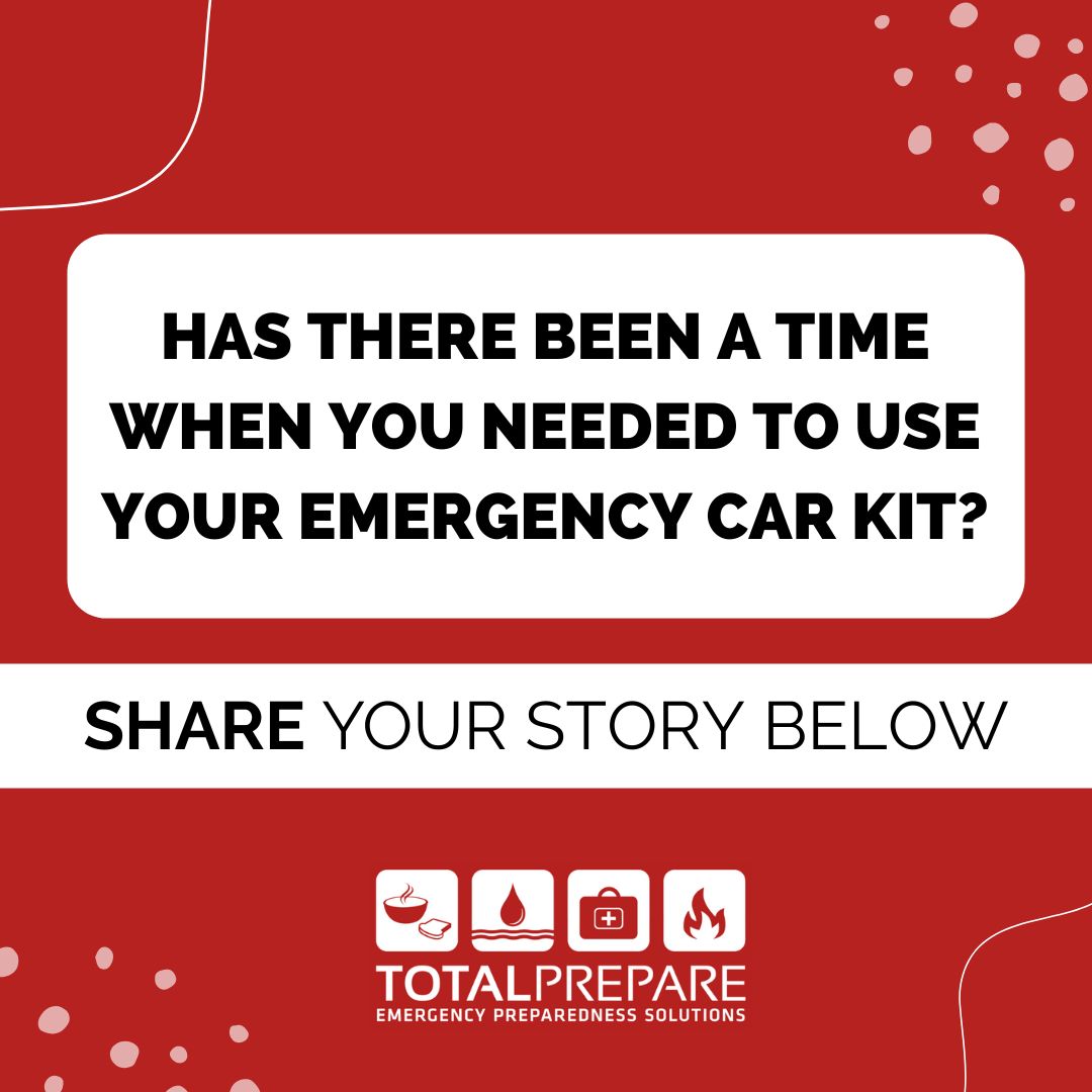 TotalPrepare's tweet photo. Having a fully packed #emergencykit on hand in your car is key to protecting yourself &amp; your passengers in an #emergency. Shop #carkits now at https://t.co/8nlYT9jyzT https://t.co/uEwklaJXcC