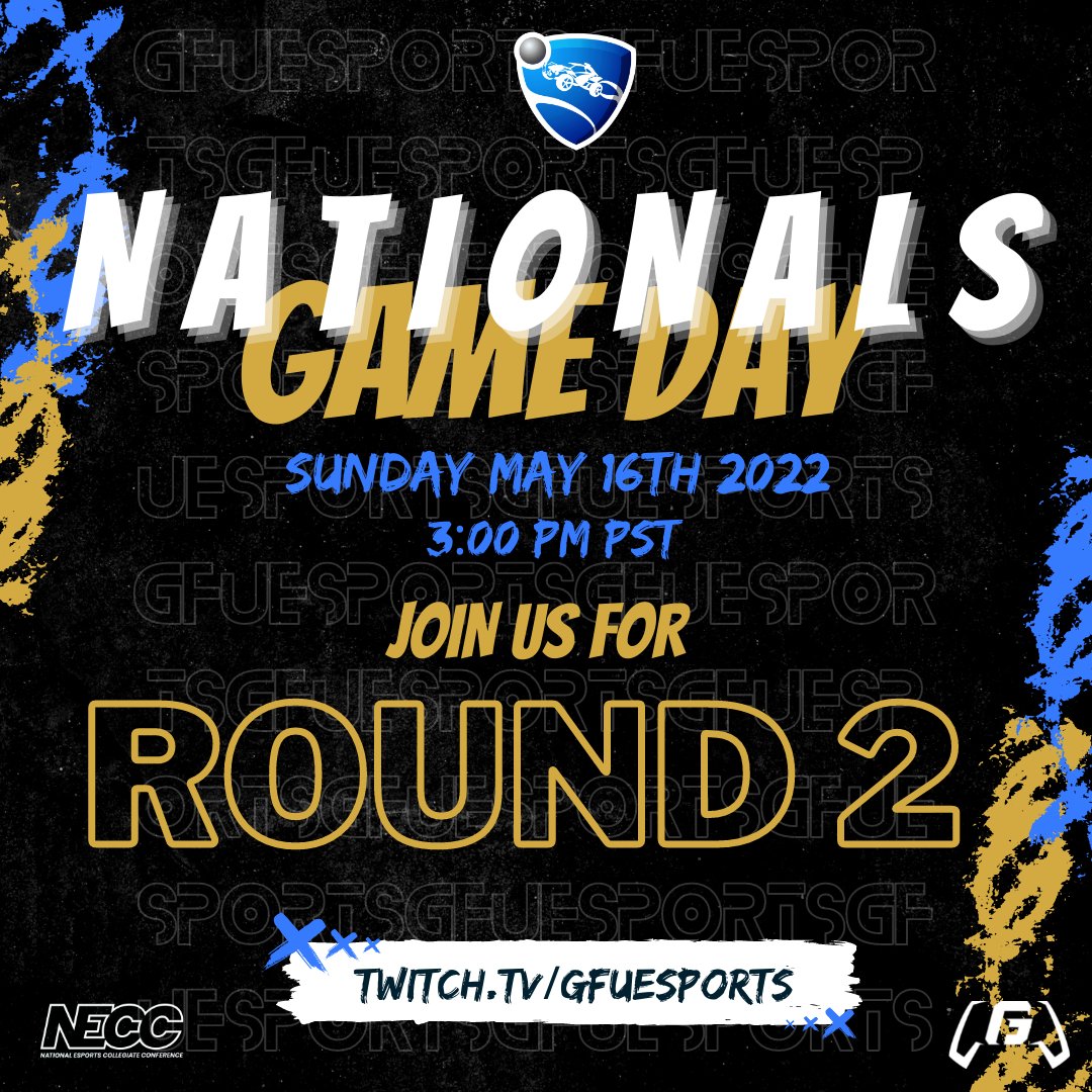 GFUEsports's tweet photo. Come support your Bruins as they enter Round 2 of Rocket League Nationals! It's sure to be a game you won't want to miss! 🎮⚽️
https://t.co/Dlgr3ZVixs
#esports #collegiateesports #gfuesports #rocketleague #gaming #NECC2022 https://t.co/g6HnI1HWUf