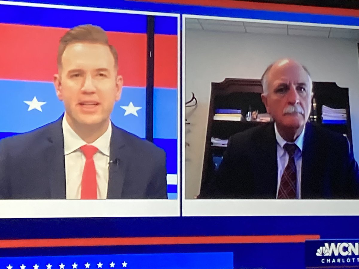 PatCothamMeck's tweet photo. Michael Dickerson @MeckCounty stressed election results do not touch the internet. #completelySafe @Bentnews @wcnc #VOTE https://t.co/wYWHAEXwuw