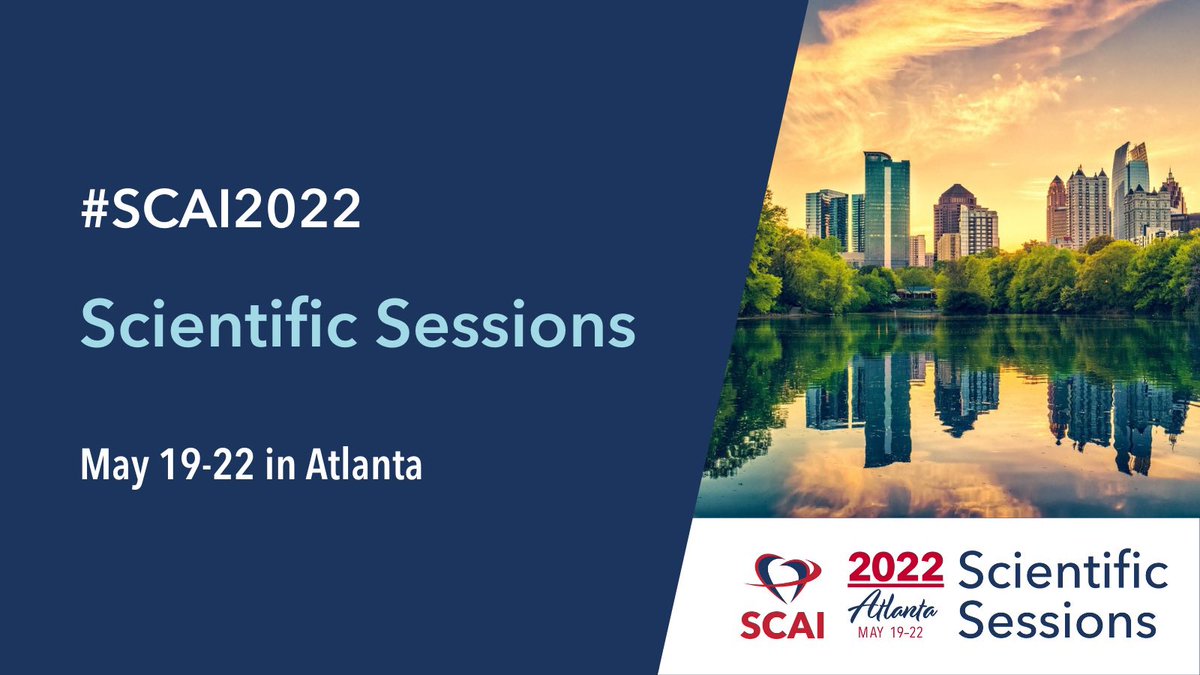 Looking forward to #SCAI2022 #Atlanta this week: Friends, Colleagues, and Science (and most looking forward to: #ImageFirst #CTO101 #MCS #Shock #CriticalCareCardiology content)⚡️💥👍…