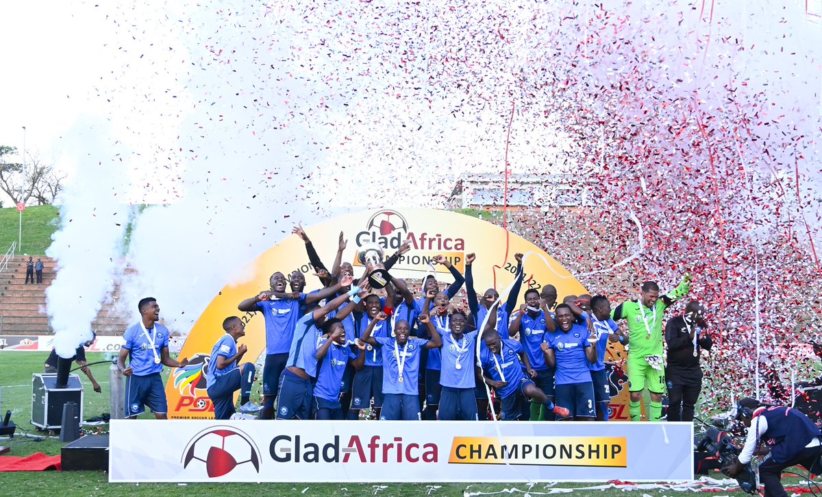 #GladAfricaChampionship |  2021/2022 WINNERS

Congratulations to @RichardsBayFC_ 

#KCMGlobalSports 
#KCMGSFootball